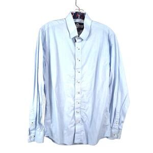 David Bowie M Long Sleeve Button Up Shirt Sec 119 Flip Cuff
